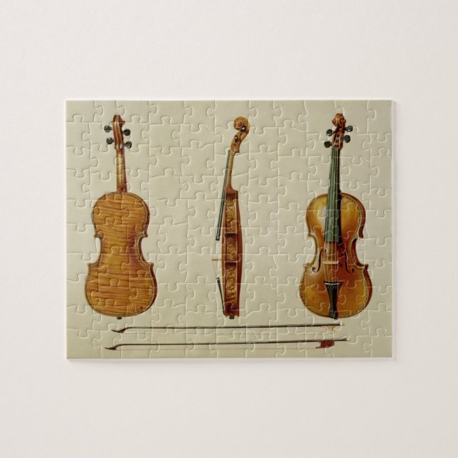 The Hellier violin made by Antonio Stradivarius (c Jigsaw Puzzle (Horizontal)