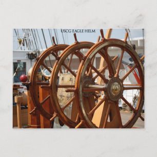The Helm, USCG Cutter Eagle Postcard