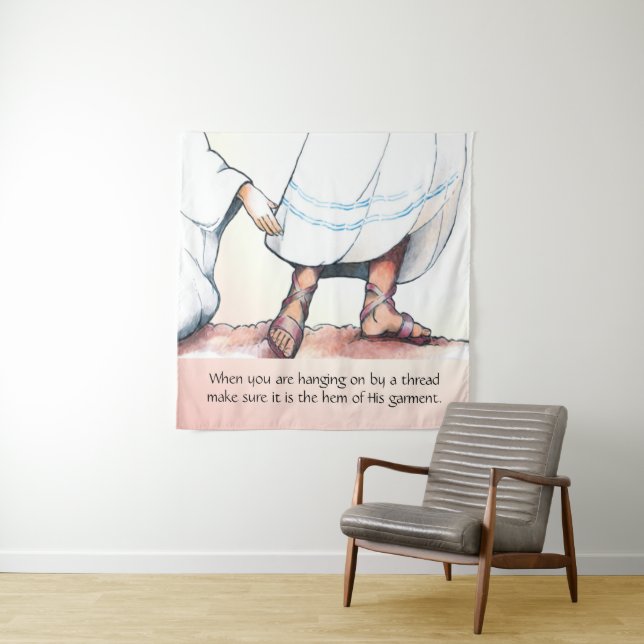 The Hem of His Garment   Tapestry (In Situ)