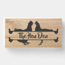 The Hen Den Wood Look Chicken Coop
