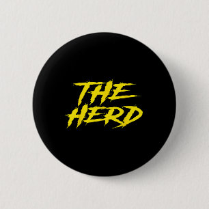 The Herd Brahmas San Antonio Football Tailgate 6 Cm Round Badge