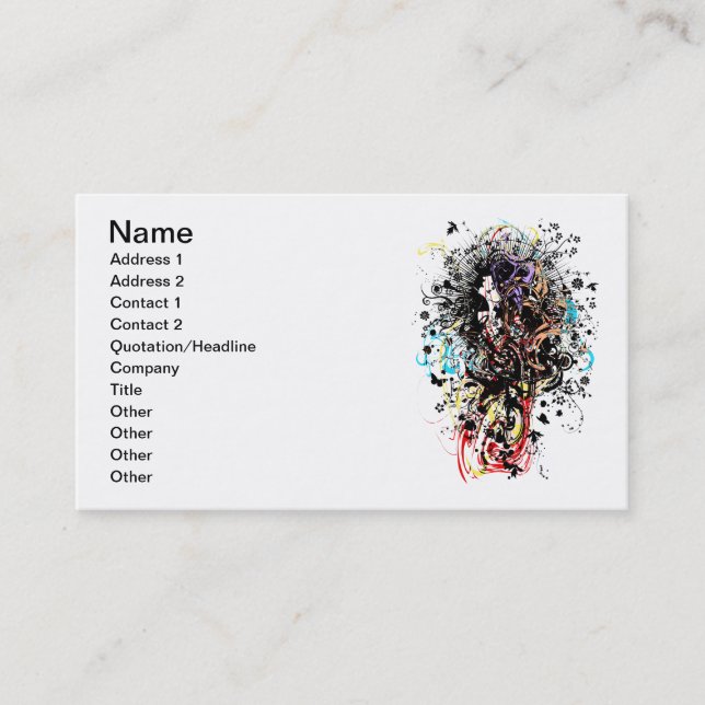 The_Hermit Business Card (Front)