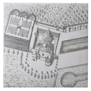 The Hermitage and the Maison Blanc at the Chateau Tile