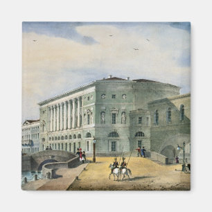 The Hermitage Theatre as Seen from Vassily Magnet