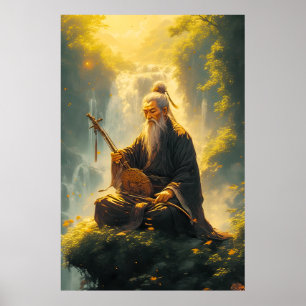 The Hermit's Shan Shui Poster