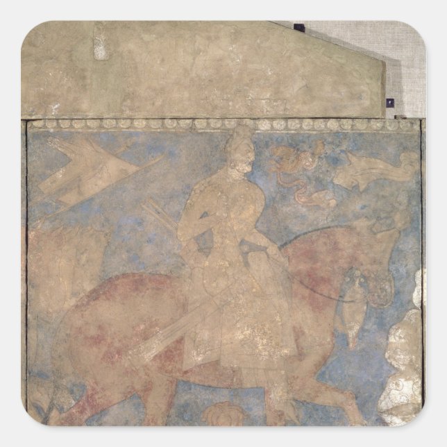 The Heroic Rustam Square Sticker (Front)