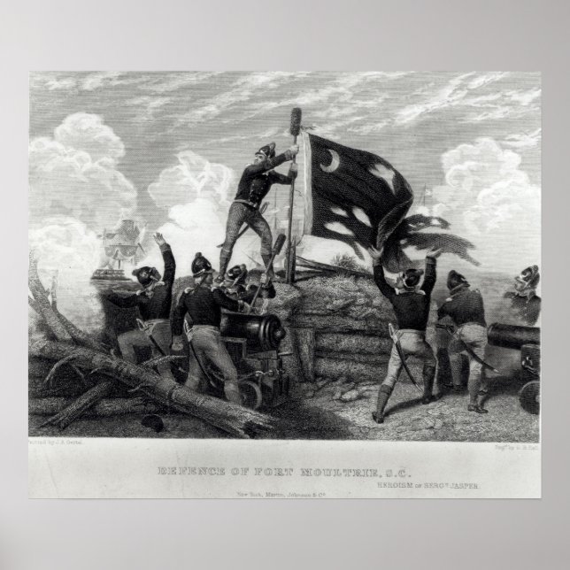 The Heroism of Sergeant William Jasper Poster (Front)