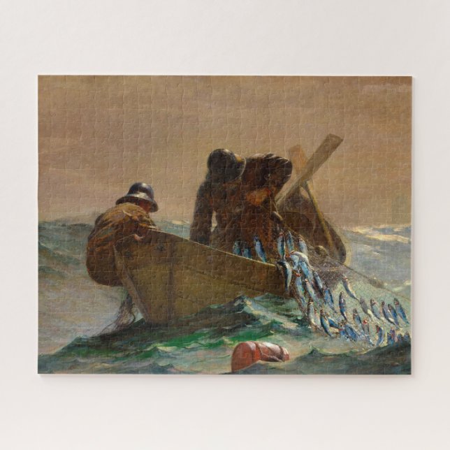 The Herring Net by Winslow Homer Jigsaw Puzzle (Horizontal)