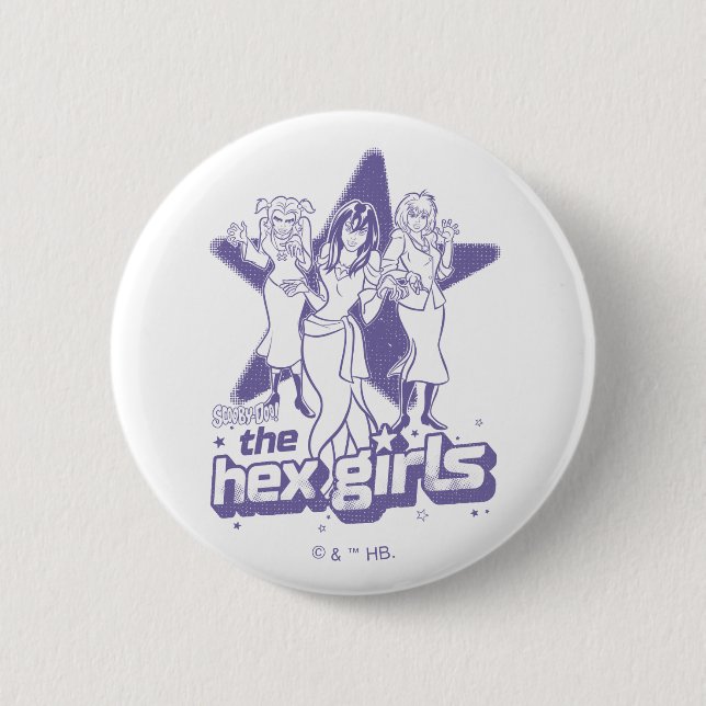 The Hex Girls Star Power 6 Cm Round Badge (Front)