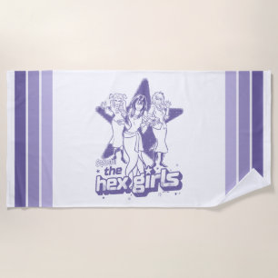 The Hex Girls Star Power Beach Towel