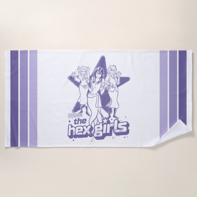 The Hex Girls Star Power Beach Towel (Front)