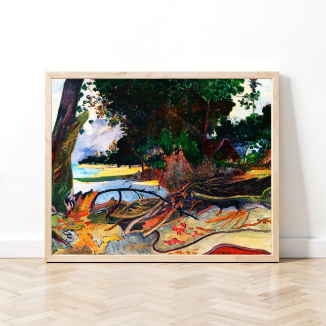 The Hibiscus Tree (Te burao) by Paul Gauguin Poster (Creator Uploaded)