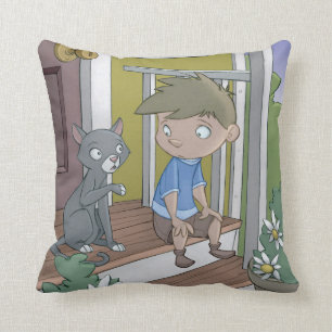 The Hiccup Book - pillow - The Cat