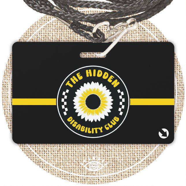 the hidden invisibility club with contact info ID badge (Creator Uploaded)