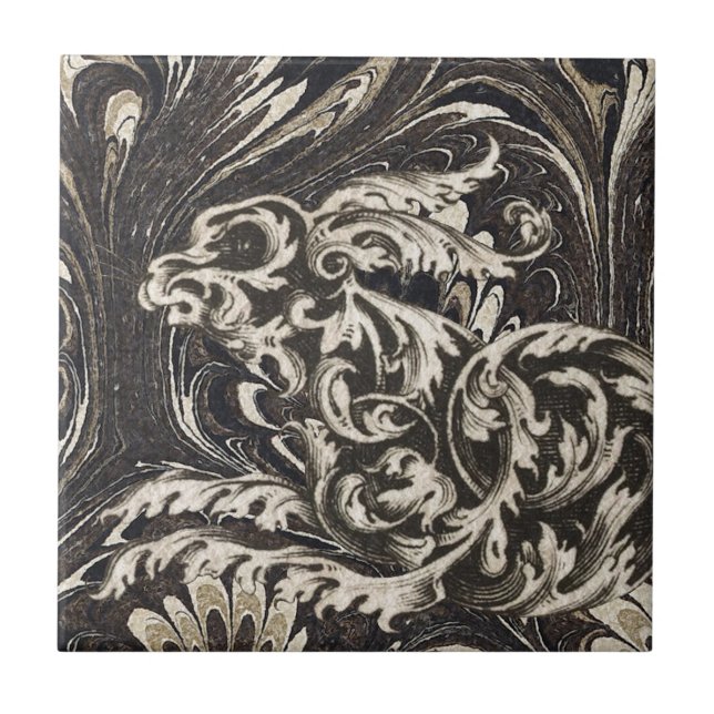 The Hidden Rabbit Ceramic Tile (Front)