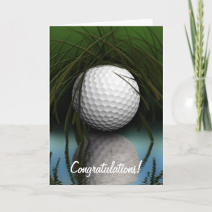 "THE HIDING PLACE" Fun Golfer's Greeting Cards