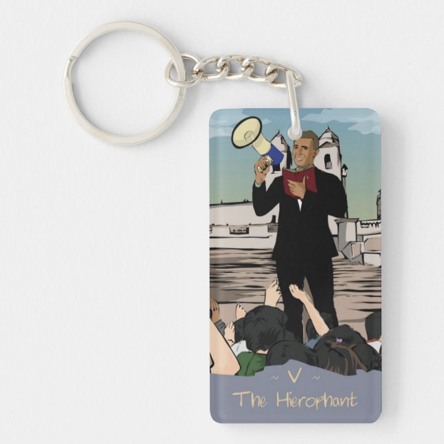 The Hierophant Key Ring (Front)
