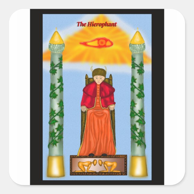 The Hierophant - Sticker (Front)