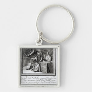 The High Church Champion and his two Seconds Key Ring