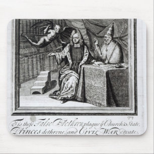 The High Church Champion and his two Seconds Mouse Pad