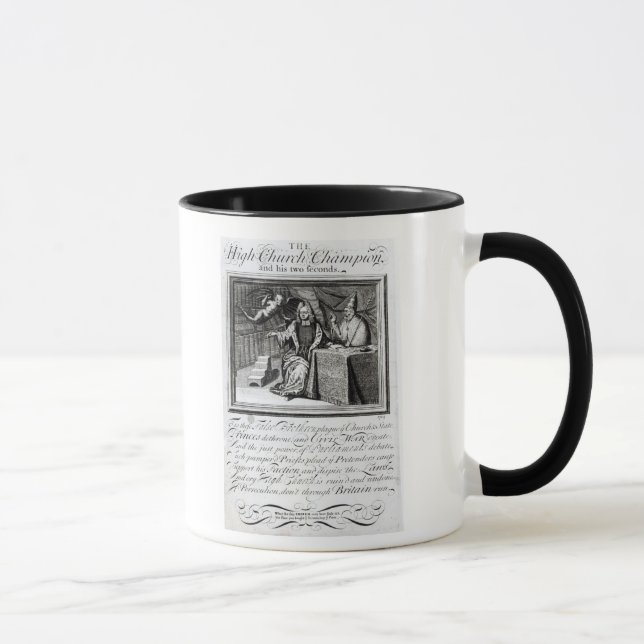 The High Church Champion and his two Seconds Mug (Right)