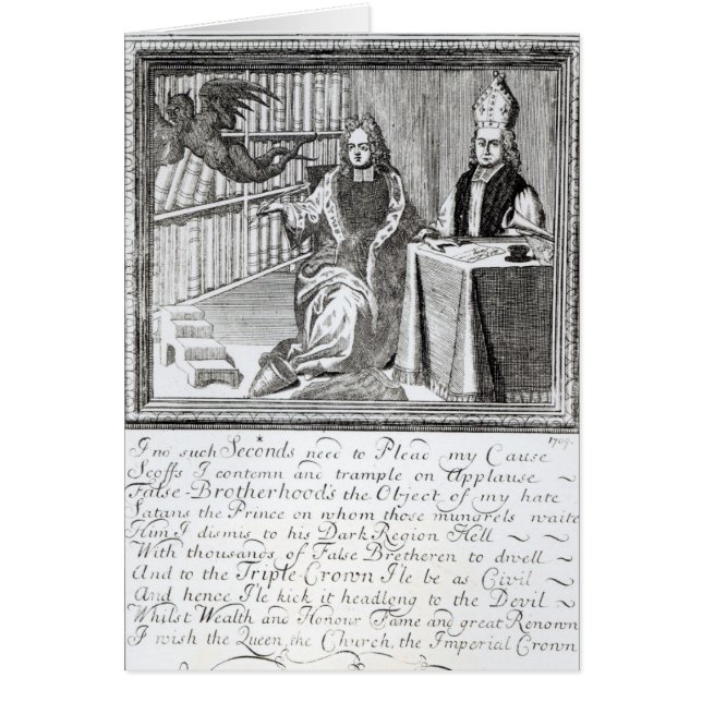 The High Church Champion, Pleading his own (Front)