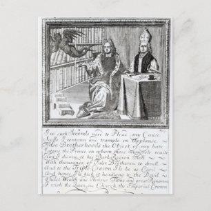 The High Church Champion, Pleading his own Postcard