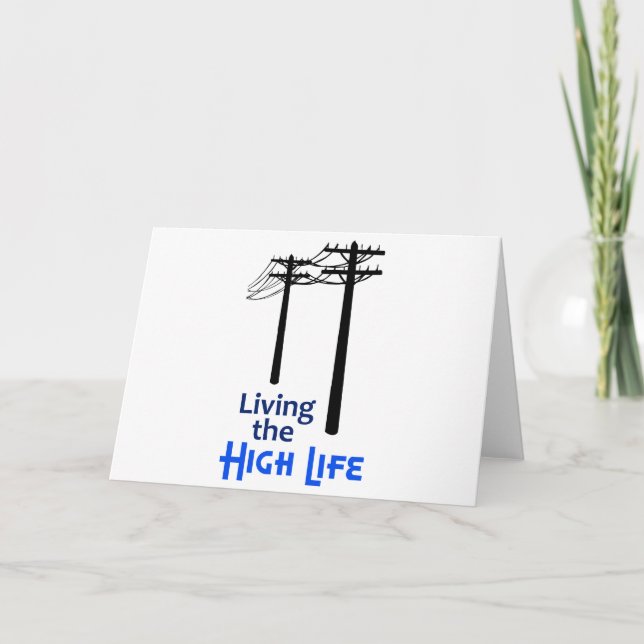 The High Life Card (Front)