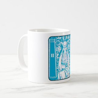 The High Priestess - 1960s Vending Machine Tarot Coffee Mug