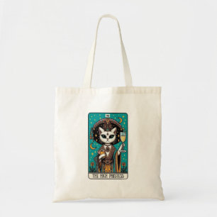 The High Priestess Cat Tarot Tote Bag