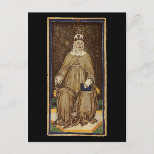 The High Priestess Tarot Card (Front)