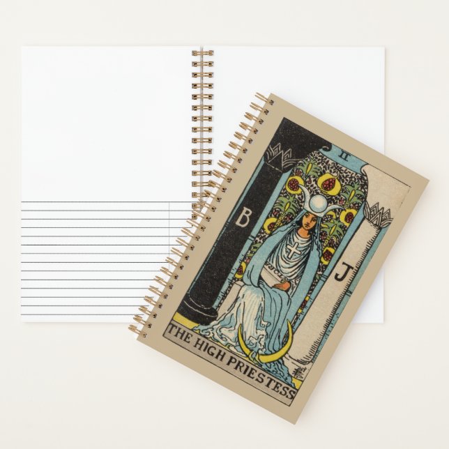 The High Priestess Tarot Journal (Inside)