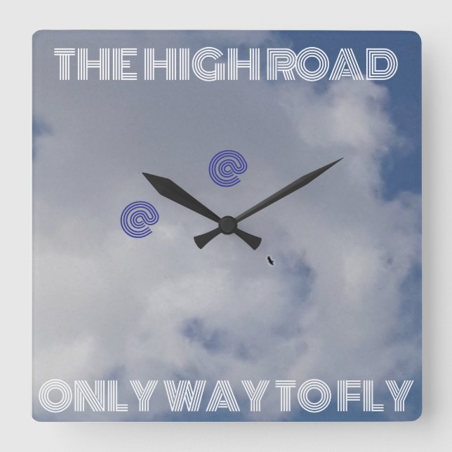 The High Road Wall Clock (Front)