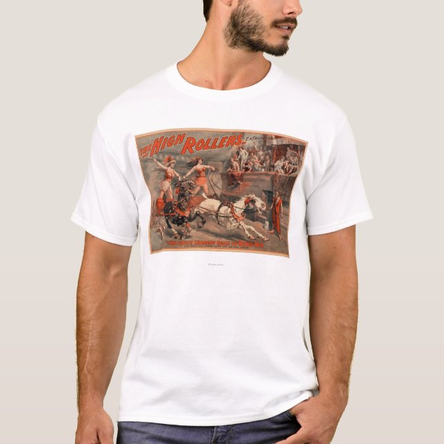 The High Rollers - Ben Hur "Bend Her" Theatre T-Shirt (Front)
