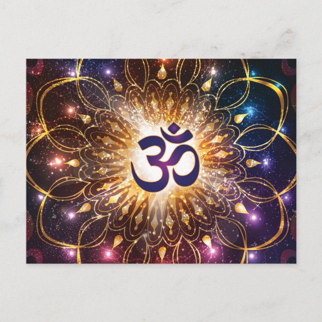 The higher power of Om Postcard (Front)