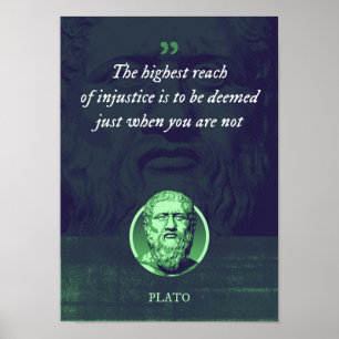 The highest reach of injustice is to be deemed poster