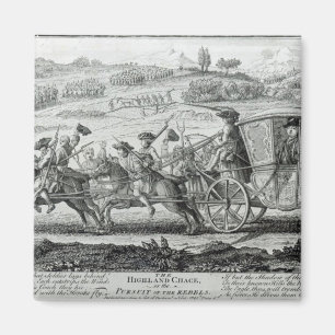 The Highland Chase, 21st February 1745 Magnet