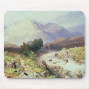 The Highlands, near Argyle (w/c on paper) Mouse Pad