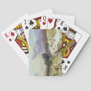 The Highlands, near Argyle (w/c on paper) Playing Cards