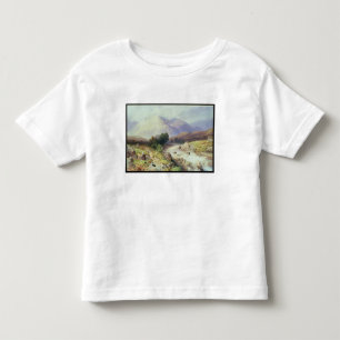 The Highlands, near Argyle (w/c on paper) Toddler T-Shirt