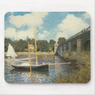 The Highway Bridge at Argenteuil by Claude Monet Mouse Pad