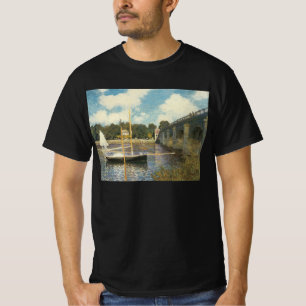 The Highway Bridge at Argenteuil by Claude Monet T-Shirt