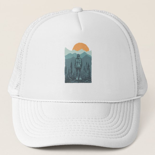 The Hiker Trucker Hat (Front)