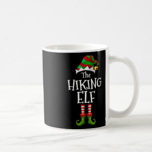 The Hiking Elf Matching Family Hiking Christmas El Coffee Mug