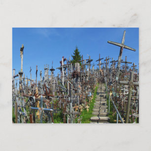 The Hill of Crosses of Northern Lithuania Postcard