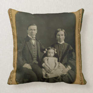 The Hiller family, c.1850 (daguerreotype) Cushion