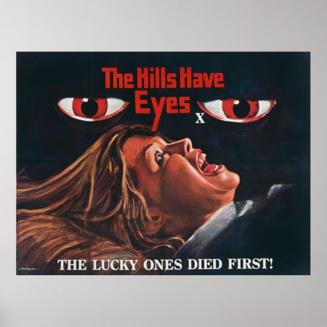 the hills have eyes original 1977 poster (Front)