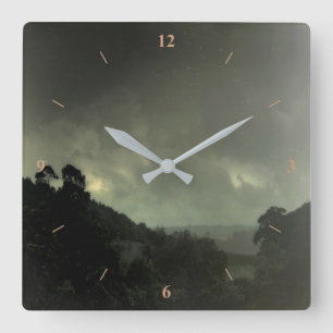 The Hills Show The Way Square Wall Clock