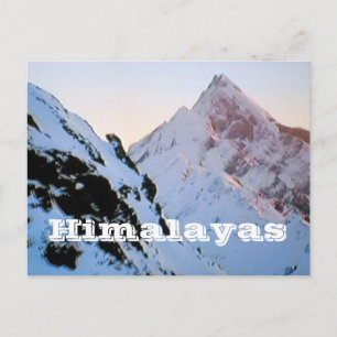 The Himalayas Everest postcard