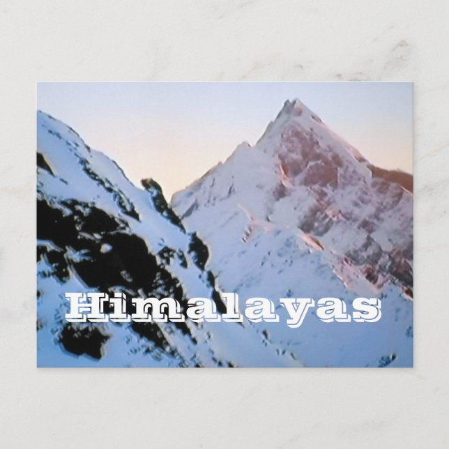 The Himalayas Everest postcard (Front)